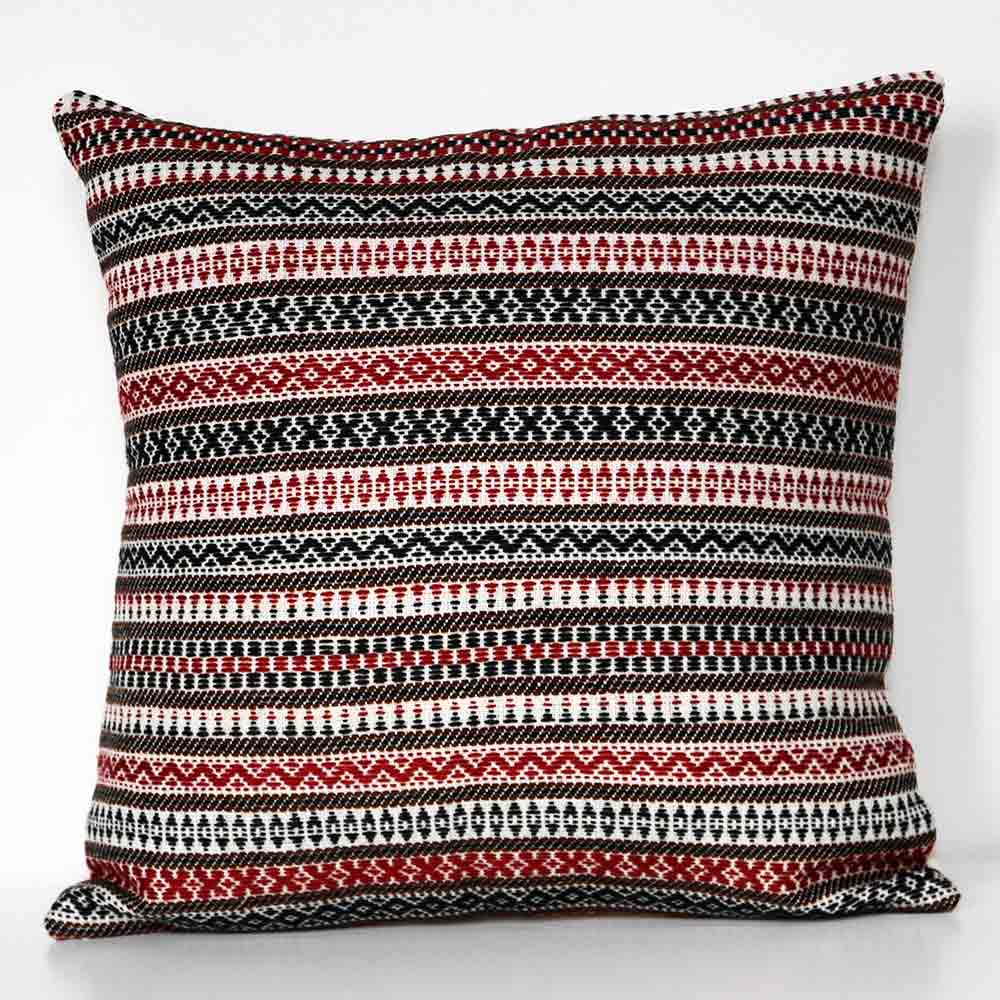 Ethnic Tribal Stripped pattern tapestry Bohemian cushion is a scattered throw pillow for living space